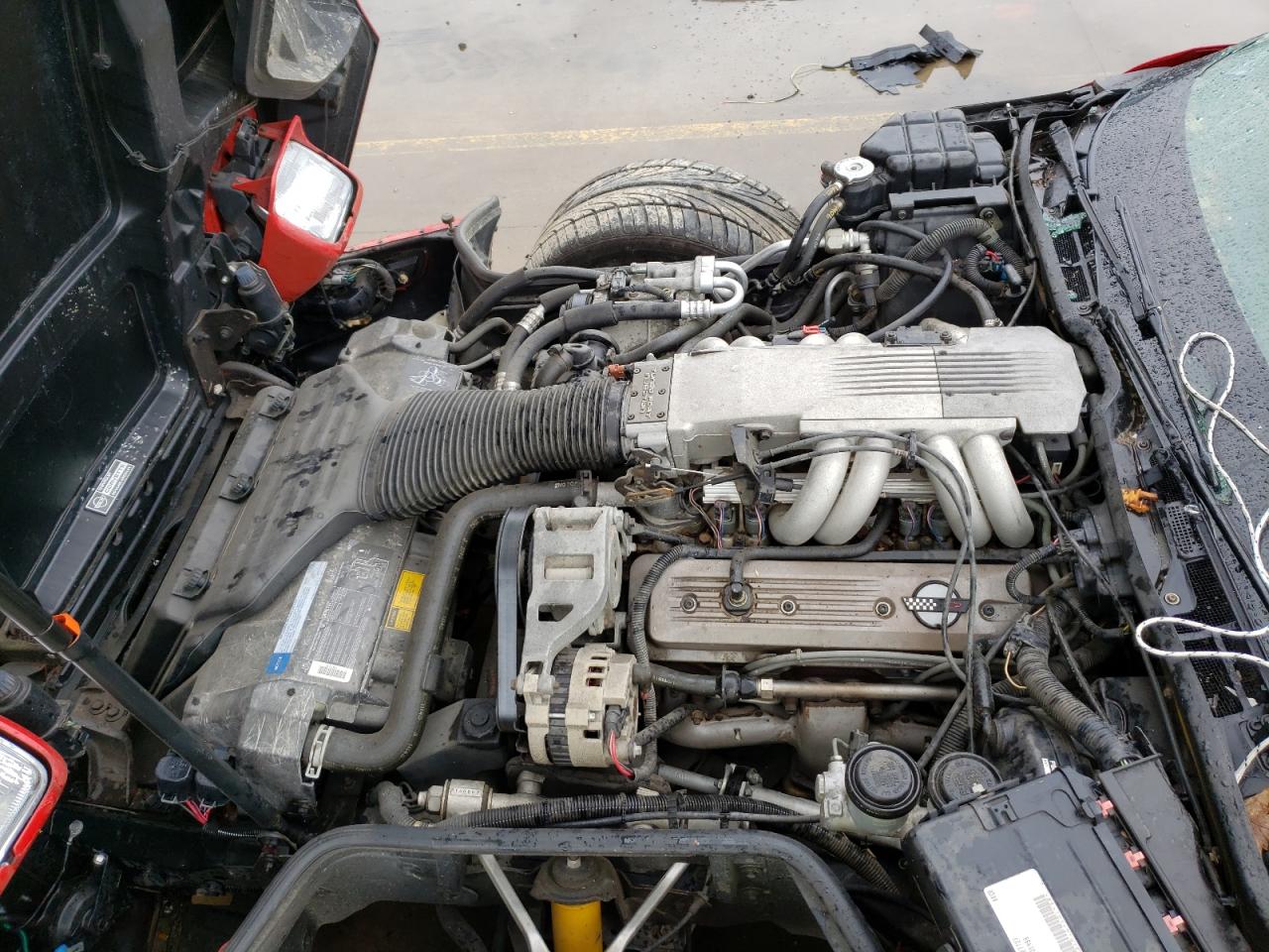 Photo 7 from auction – 1991 CHEVROLET CORVETTE with VIN 1G1YY2382M5109456