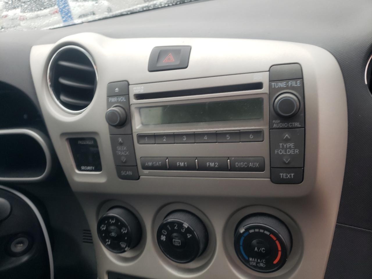 Photo 9 from auction – 2009 TOYOTA MATRIX with VIN 2T1KE40E79C013375