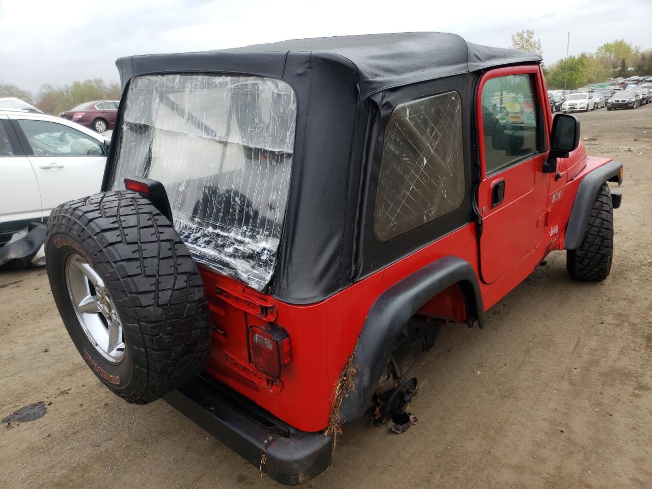 Photo 4 from auction – 2005 JEEP WRANGLER X with VIN 1J4FA39S75P326299