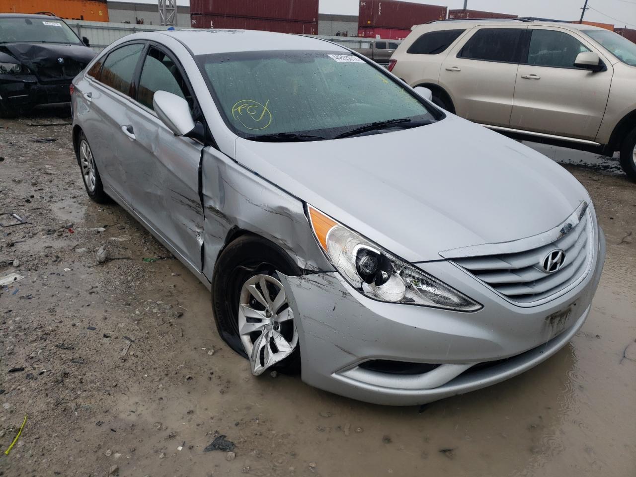 HYUNDAI SONATA GLS 2013 with VIN 5NPEB4AC2DH573197 - Photo from auction