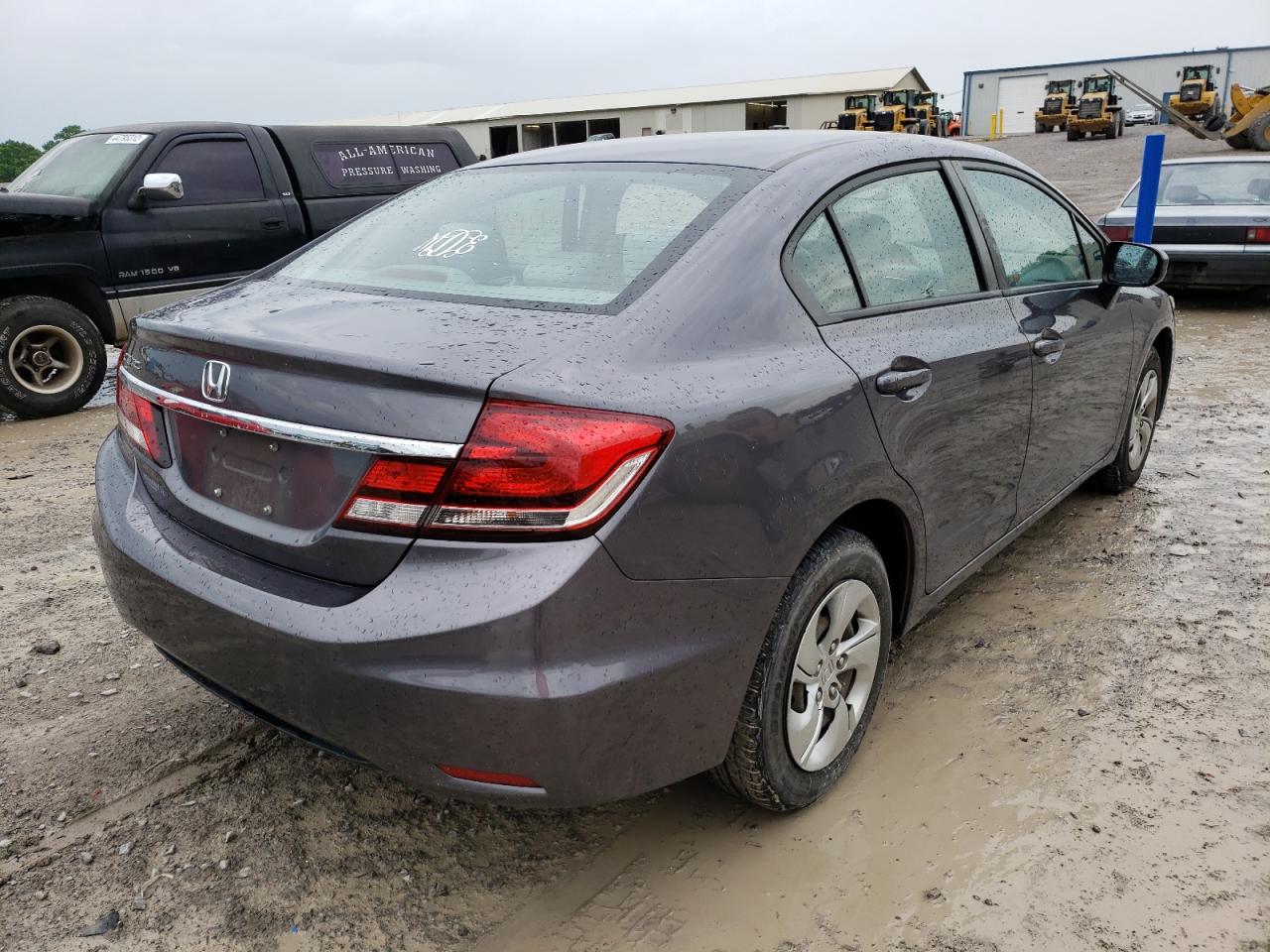 Photo 4 from auction – 2014 HONDA CIVIC LX with VIN 19XFB2F57EE083766