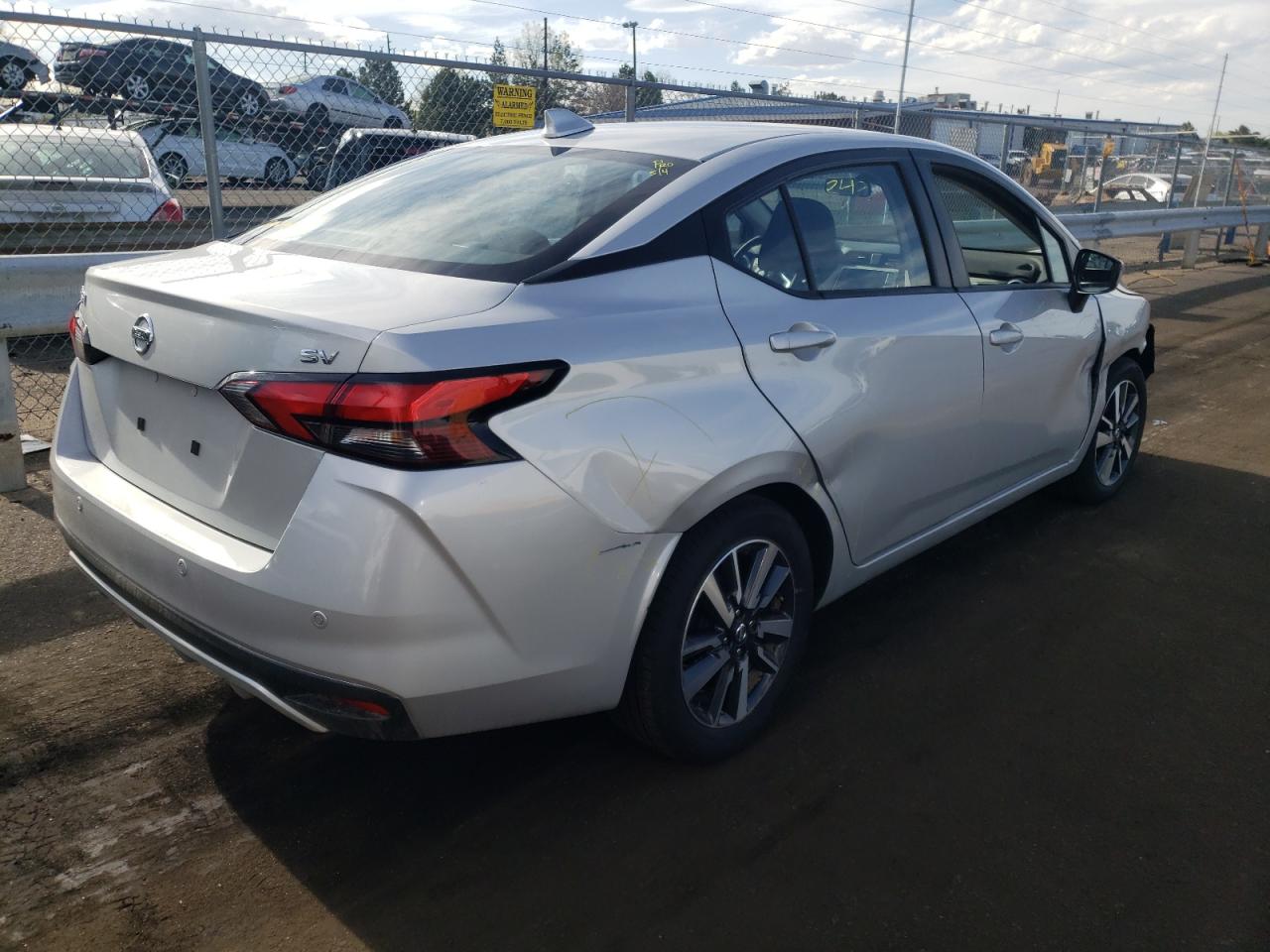 Photo 9 from auction – 2021 NISSAN VERSA SV with VIN 3N1CN8EV4ML912546