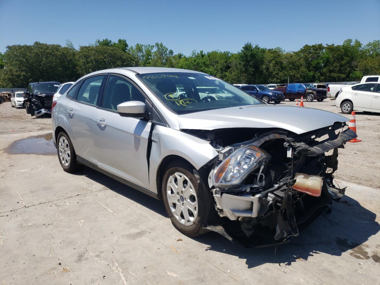 FORD FOCUS SE 2012 with VIN 1FAHP3F29CL466544 - Photo from auction