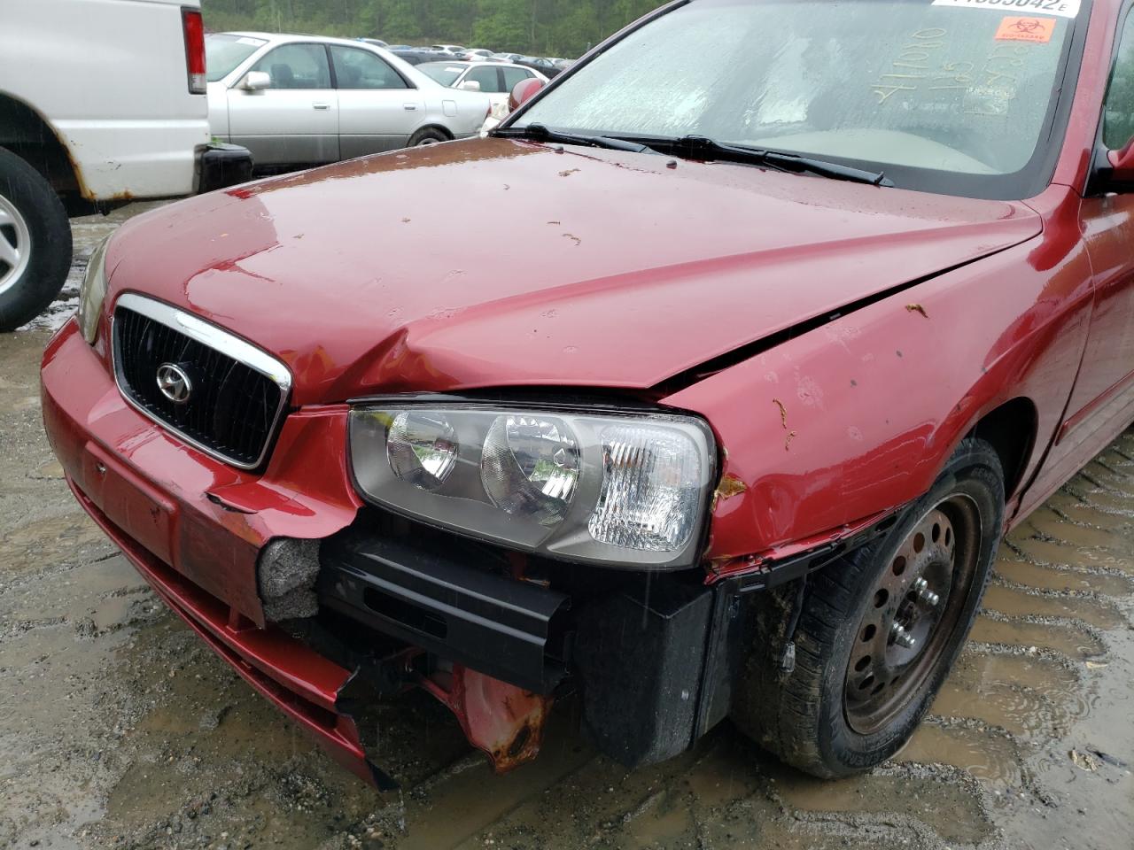 Photo 9 from auction – 2003 HYUNDAI ELANTRA GL with VIN KMHDN45D23U470397