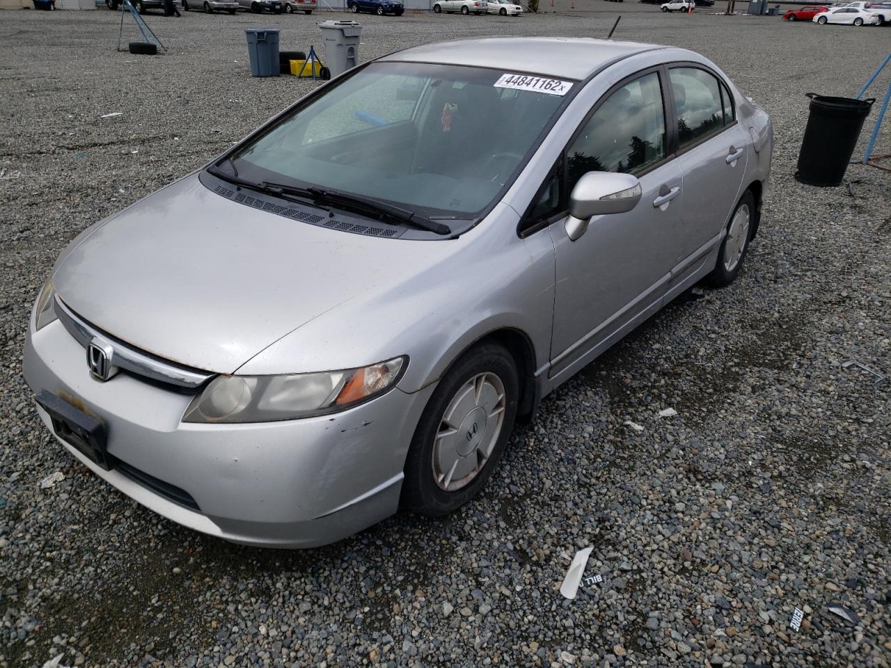 Photo 2 from auction – 2007 HONDA CIVIC HYBR with VIN JHMFA36257S001918