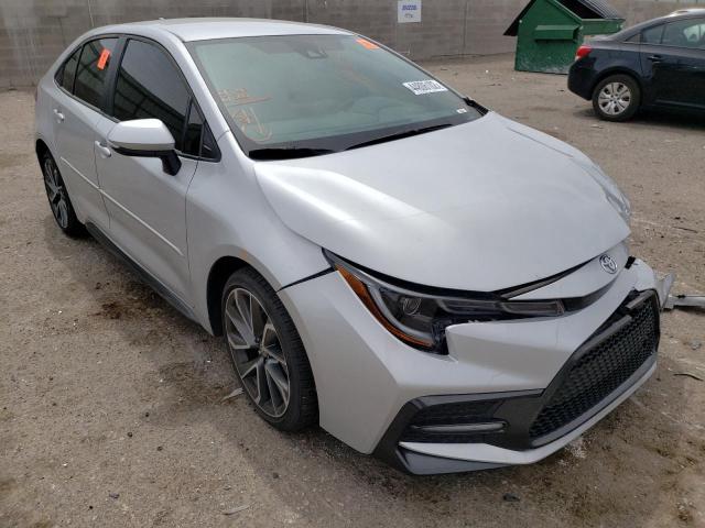 TOYOTA COROLLA SE 2021 with VIN 5YFS4MCE3MP076321 - Photo from auction