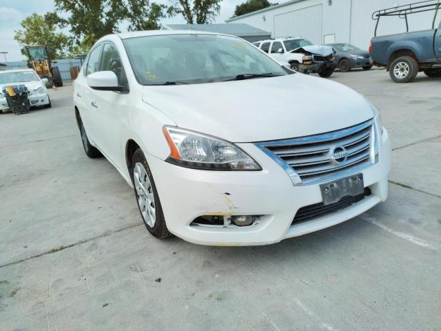 NISSAN SENTRA S 2013 with VIN 3N1AB7AP2DL686363 - Photo from auction