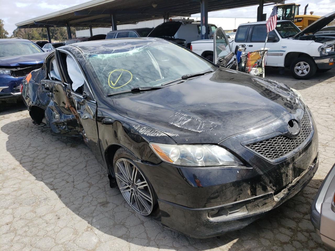 TOYOTA CAMRY BASE 2009 with VIN 4T1BE46K09U837178 - Photo from auction
