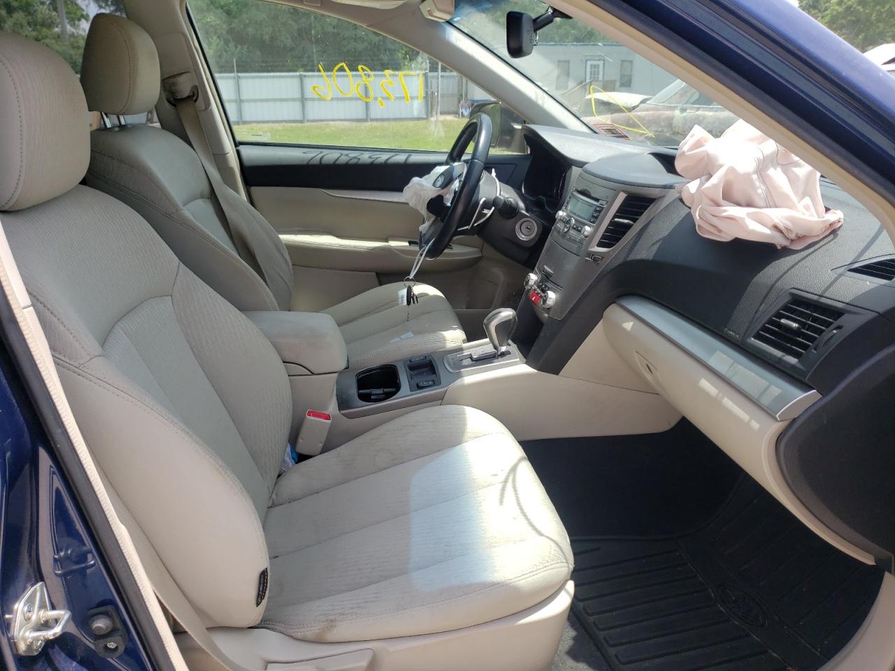 Photo 5 from auction – 2010 SUBARU OUTBACK 2. with VIN 4S4BRBHC9A3350490