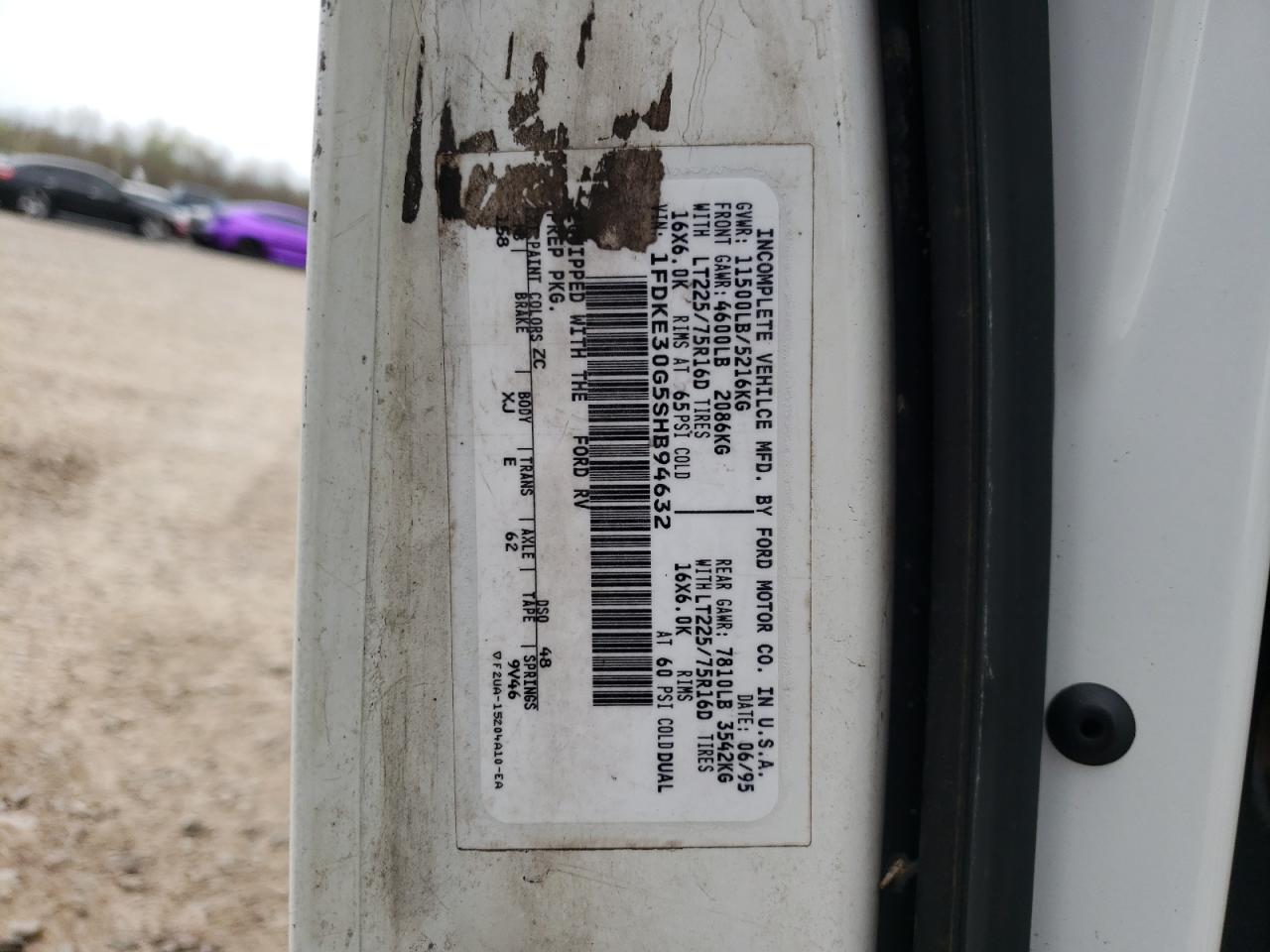 Photo 10 from auction – 1995 FOUR TRAILER with VIN 1FDKE30G5SHB94632