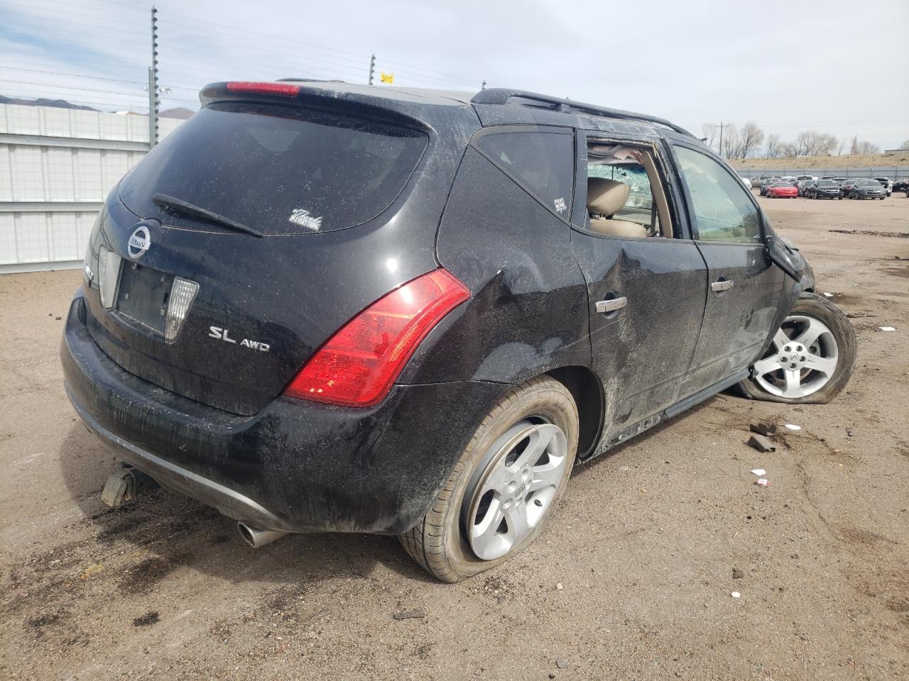 Photo 4 from auction – 2005 NISSAN MURANO SL with VIN JN8AZ08W15W444015