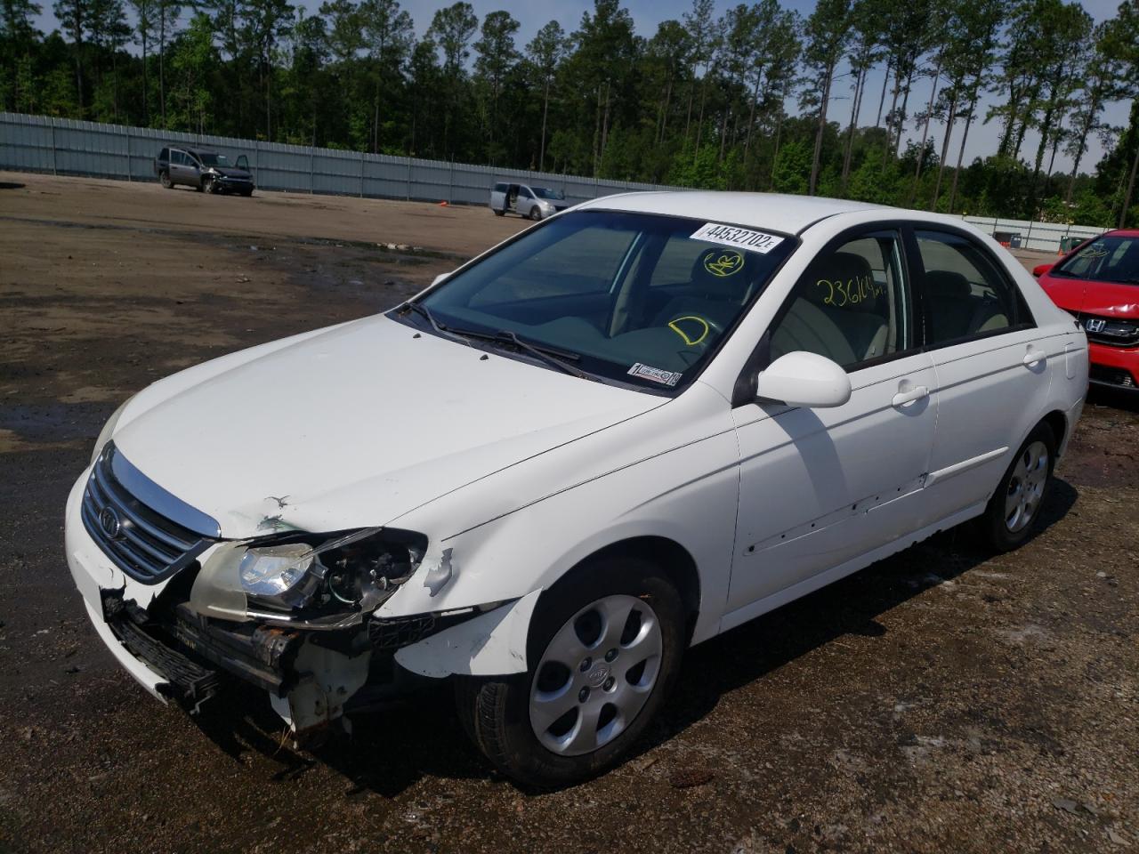 Photo 2 from auction – 2008 KIA SPECTRA EX with VIN KNAFE122485558655