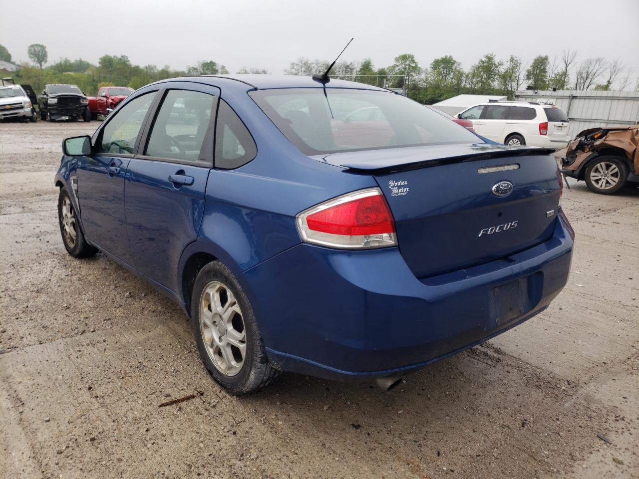 Photo 3 from auction – 2008 FORD FOCUS SE with VIN 1FAHP35N88W234017
