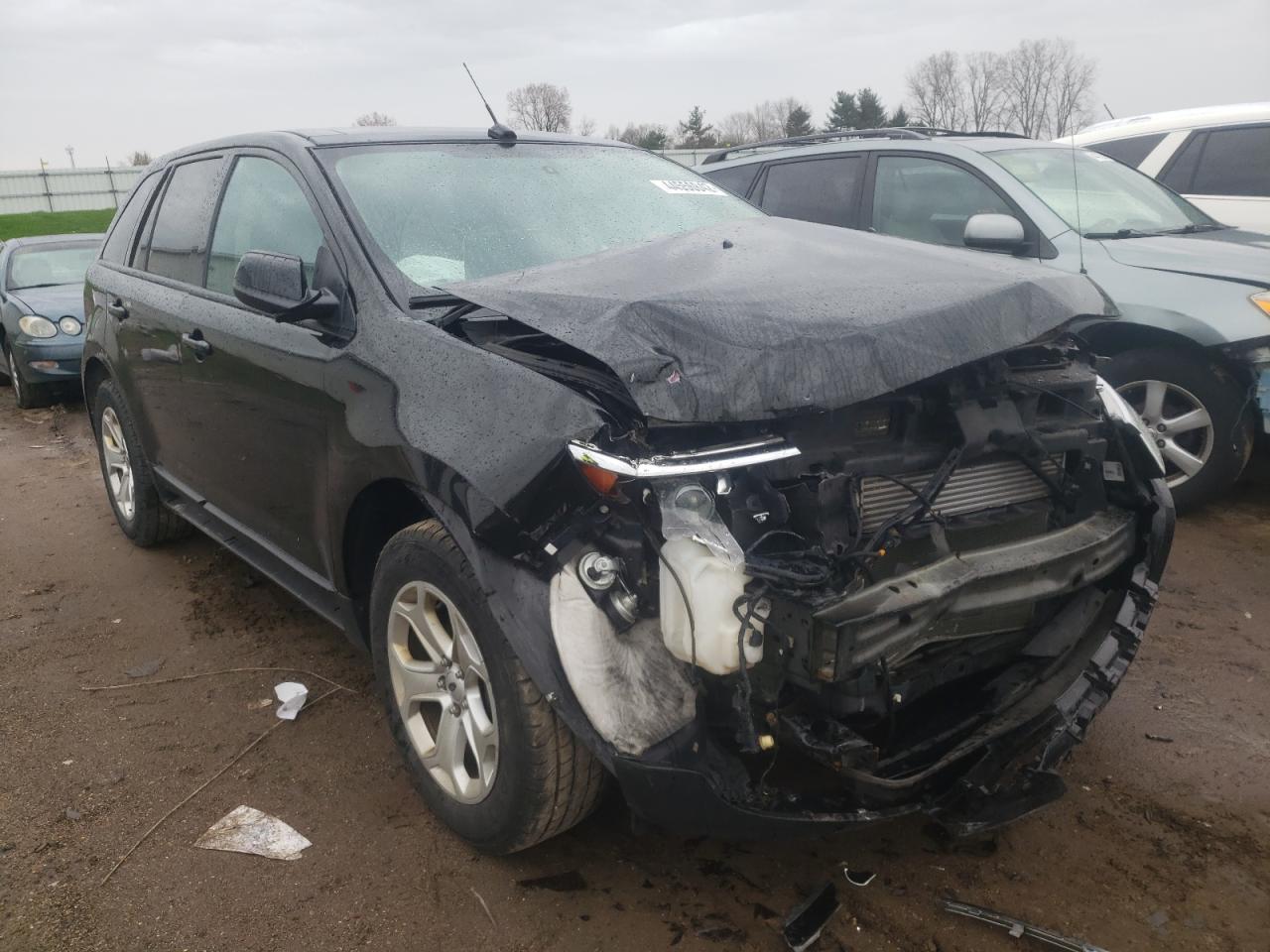FORD EDGE SEL 2014 with VIN 2FMDK3J90EBA47525 - Photo from auction