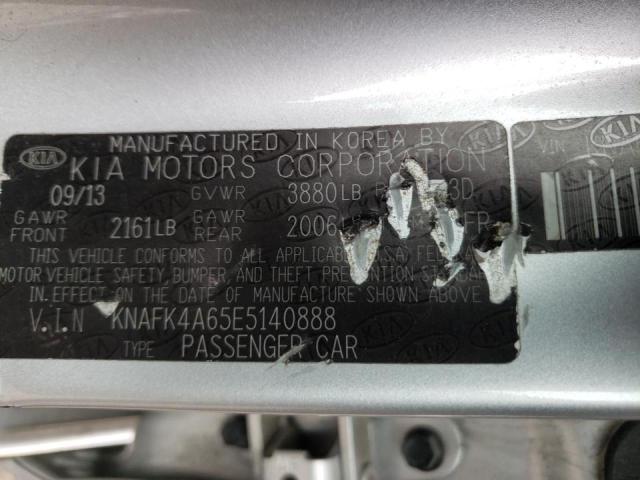 Photo 8 from auction – 2014 KIA FORTE LX with VIN KNAFK4A65E5140888