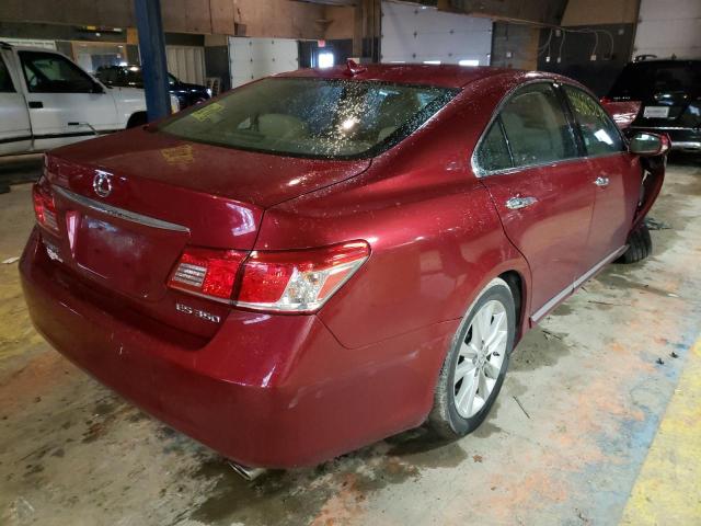 Photo 4 from auction – 2010 LEXUS ES 350 with VIN JTHBK1EG2A2355481