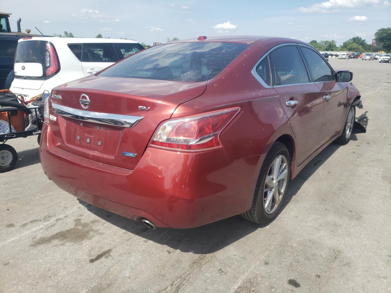 Photo 4 from auction – 2013 NISSAN ALTIMA 2.5 with VIN 1N4AL3AP3DC166693