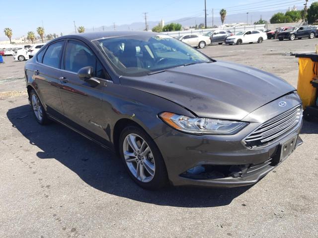FORD FUSION SE 2018 with VIN 3FA6P0LU4JR170034 - Photo from auction