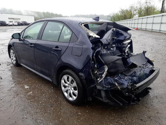 Photo 3 from auction – 2022 TOYOTA COROLLA LE with VIN 5YFEPMAE9NP293946