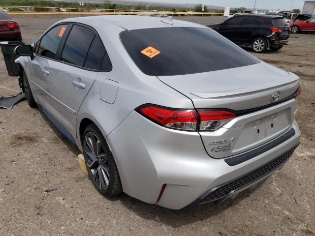 Photo 3 from auction – 2021 TOYOTA COROLLA SE with VIN 5YFS4MCE3MP076321