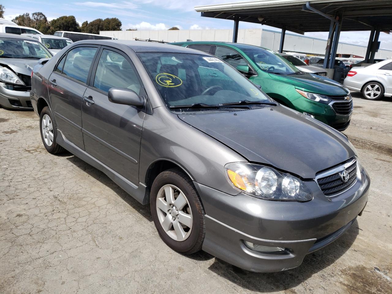 TOYOTA COROLLA CE 2008 with VIN 1NXBR32E08Z034867 - Photo from auction
