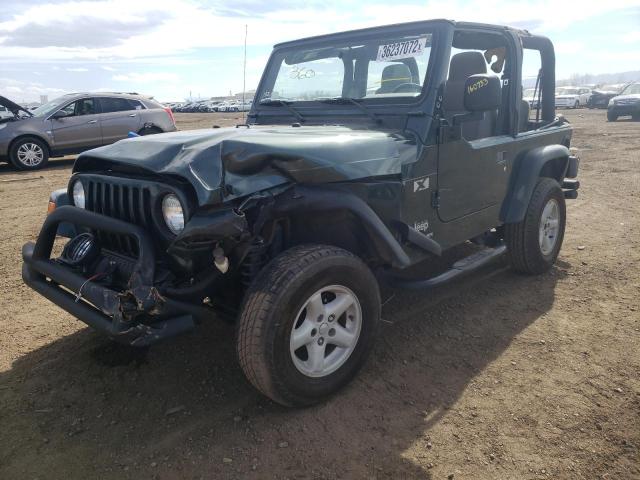 Photo 2 from auction – 2004 JEEP WRANGLER X with VIN 1J4FA39S24P702163
