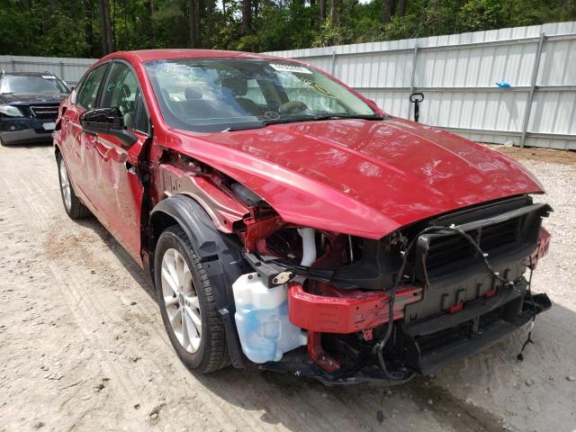 FORD FUSION SE 2020 with VIN 3FA6P0HD4LR183815 - Photo from auction