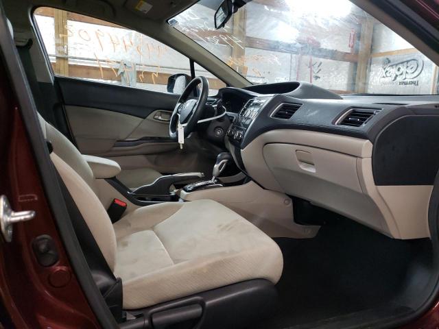 Photo 5 from auction – 2013 HONDA CIVIC LX with VIN 19XFB2F51DE224930