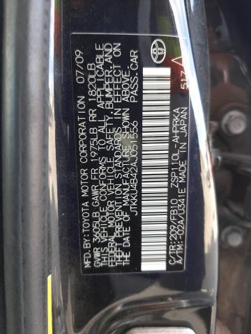 Photo 10 from auction – 2010 TOYOTA SCION XD with VIN JTKKU4B42AJ051556