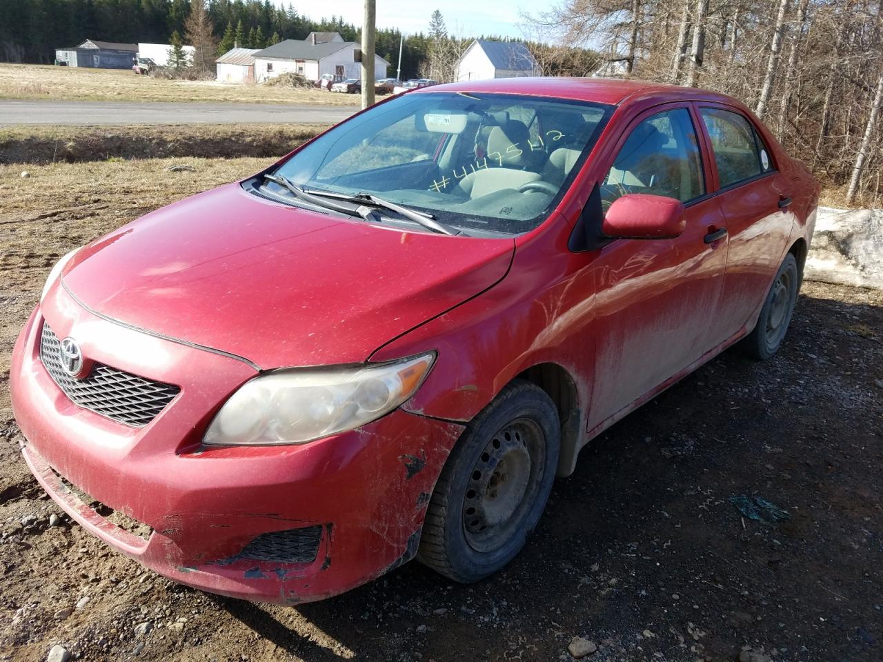 Photo 2 from auction – 2009 TOYOTA COROLLA BA with VIN 2T1BU40E69C080746