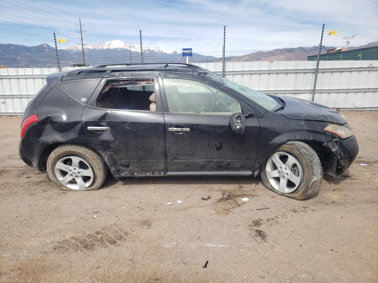 Photo 9 from auction – 2005 NISSAN MURANO SL with VIN JN8AZ08W15W444015