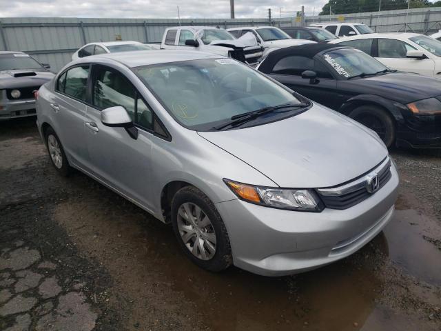 HONDA CIVIC LX 2012 with VIN 2HGFB2F55CH610237 - Photo from auction
