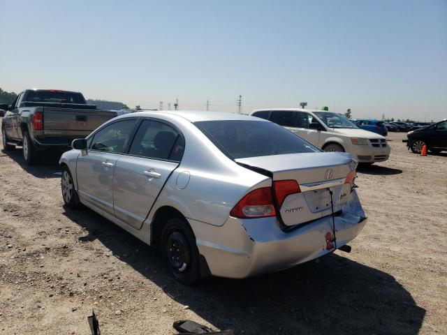 Photo 3 from auction – 2009 HONDA CIVIC LX with VIN 19XFA16579E032206