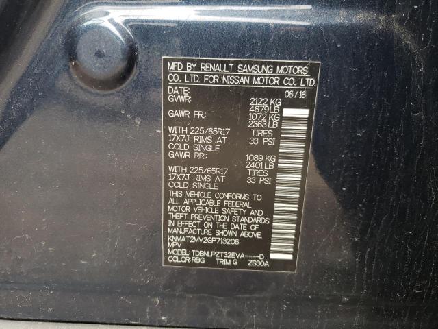 Photo 10 from auction – 2016 NISSAN ROGUE S with VIN KNMAT2MV2GP713206