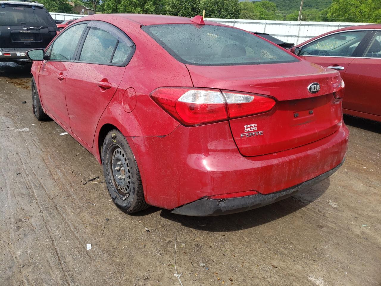 Photo 3 from auction – 2016 KIA FORTE LX with VIN KNAFK4A68G5596175