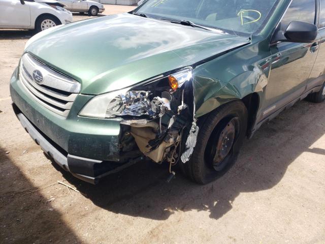 Photo 9 from auction – 2010 SUBARU OUTBACK 2. with VIN 4S4BRBAC1A3334214