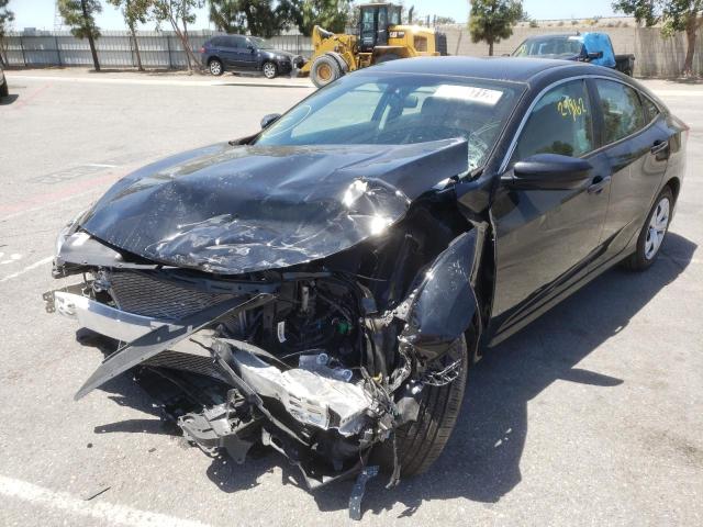 Photo 2 from auction – 2018 HONDA CIVIC LX with VIN 2HGFC2F59JH608307