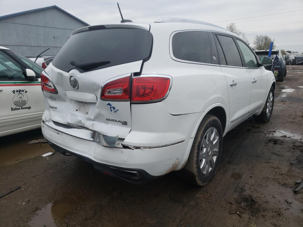 Photo 4 from auction – 2016 BUICK ENCLAVE with VIN 5GAKVBKD5GJ266206