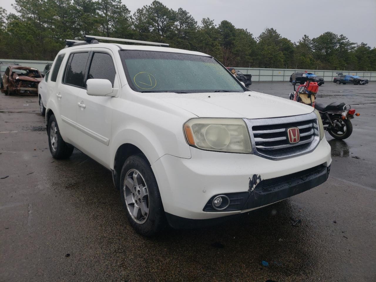 HONDA PILOT TOUR 2009 with VIN 5FNYF48939B031270 - Photo from auction