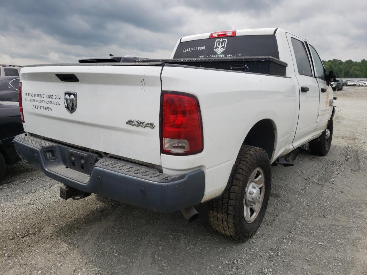 Photo 4 from auction – 2016 RAM 2500 ST with VIN 3C6UR5CJ0GG223984