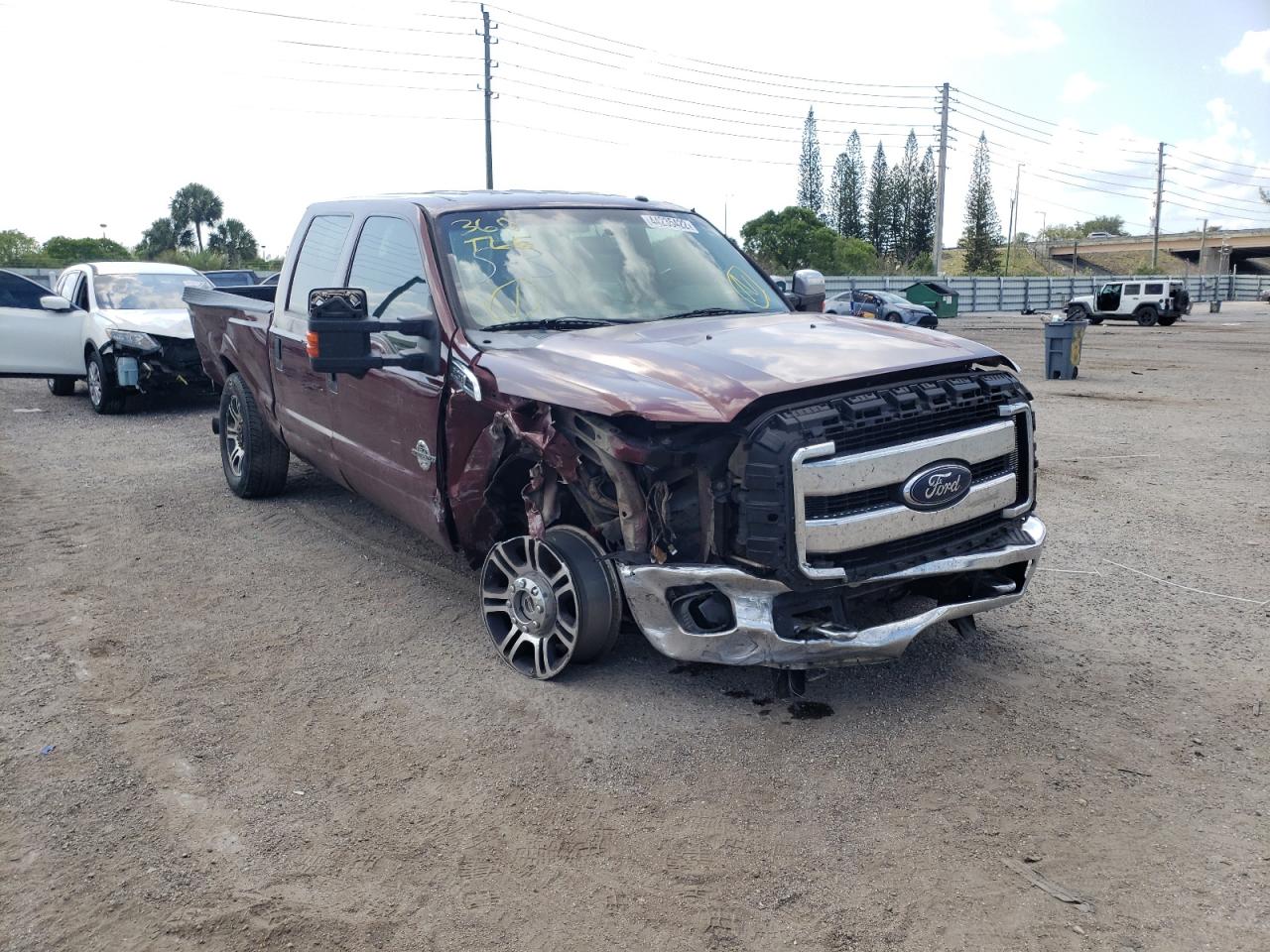 Photo 11 from auction – 2012 FORD F250 SUPER with VIN 1FT7W2BT6CEA91752