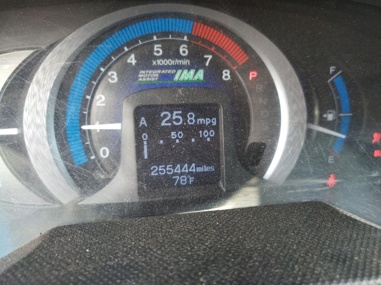 Photo 8 from auction – 2011 HONDA INSIGHT EX with VIN JHMZE2H70BS004609
