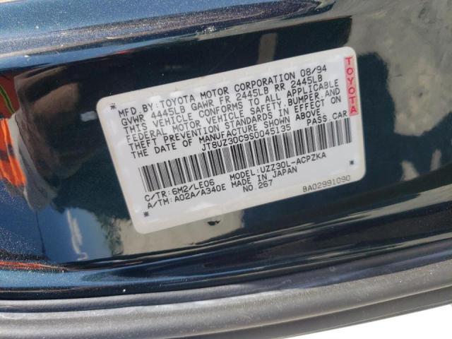 Photo 10 from auction – 1995 LEXUS SC 400 with VIN JT8UZ30C9S0045135