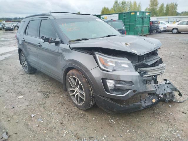 FORD EXPLORER S 2016 with VIN 1FM5K8GT1GGA62647 - Photo from auction