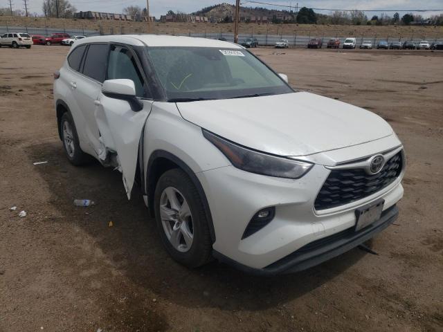 Photo 1 from auction – 2022 TOYOTA HIGHLANDER with VIN 5TDBZRBH2NS567823