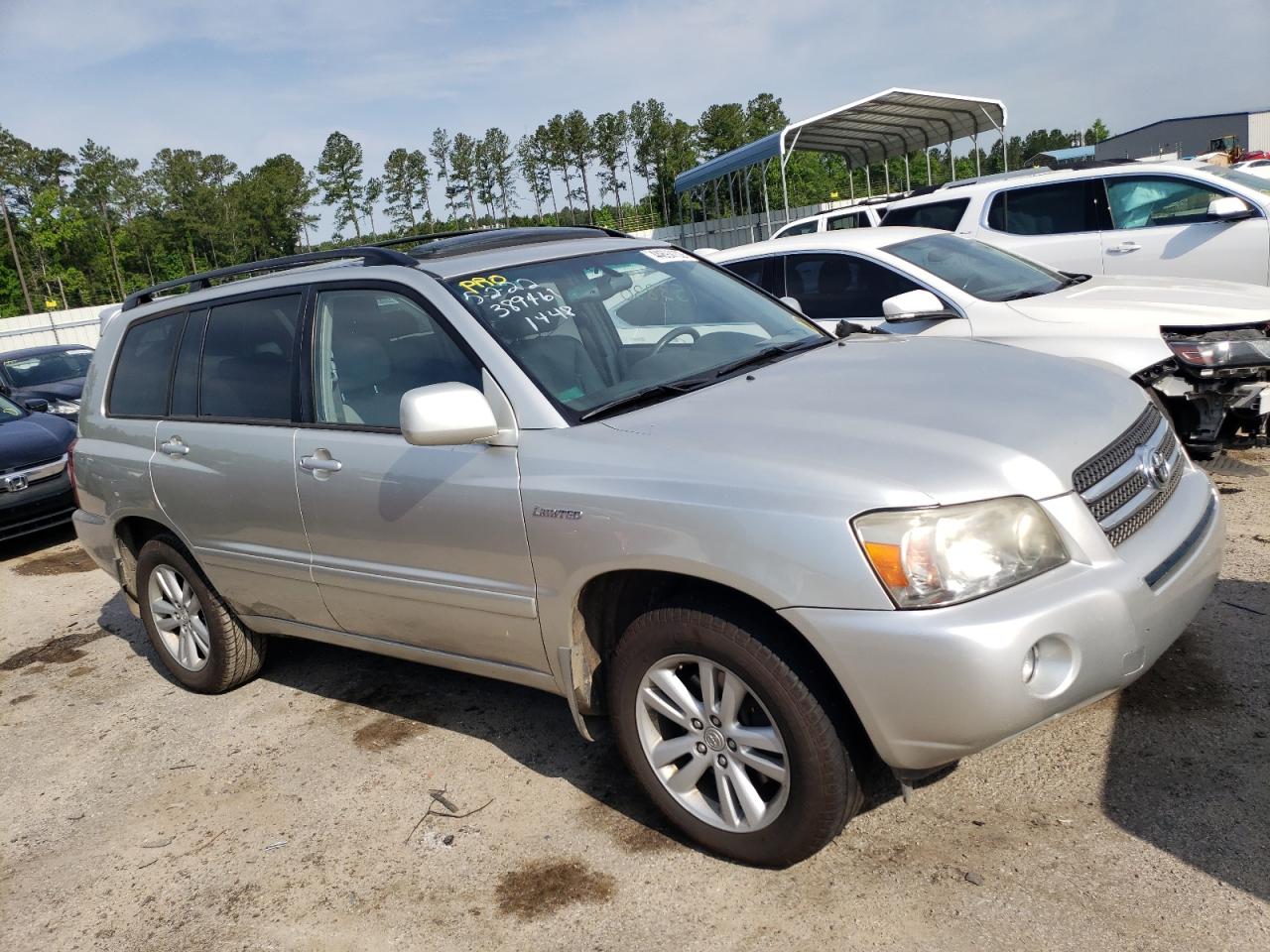 TOYOTA HIGHLANDER 2006 with VIN JTEDW21A460001448 - Photo from auction
