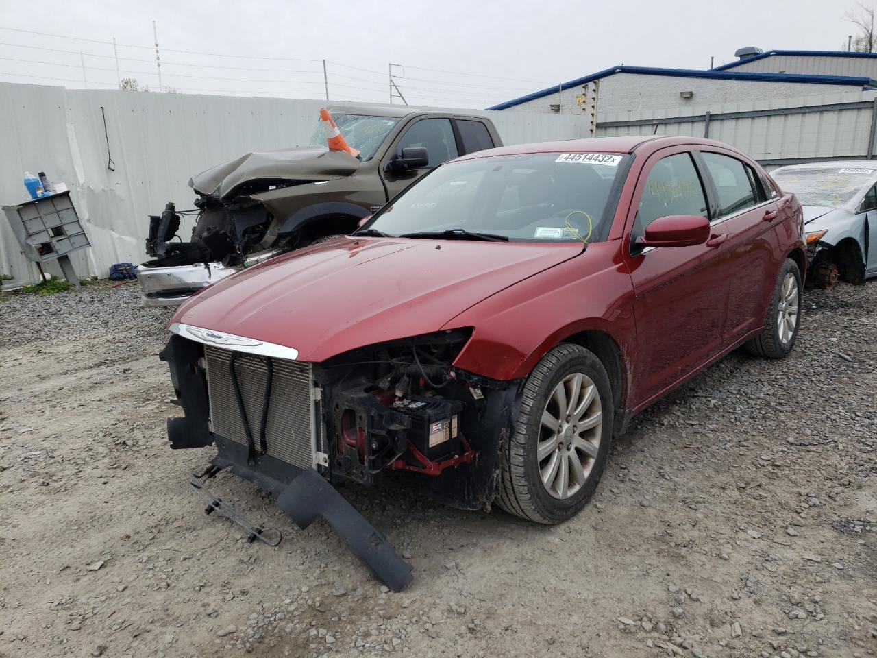 Photo 2 from auction – 2012 CHRYSLER 200 TOURIN with VIN 1C3CCBBG2CN278632