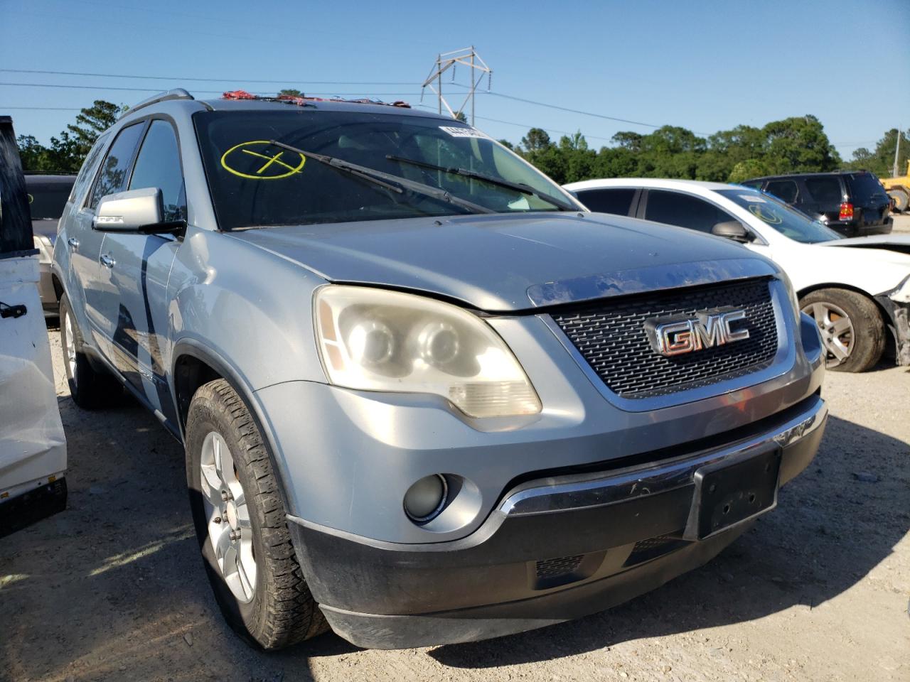GMC ACADIA SLT 2008 with VIN 1GKER23708J109973 - Photo from auction