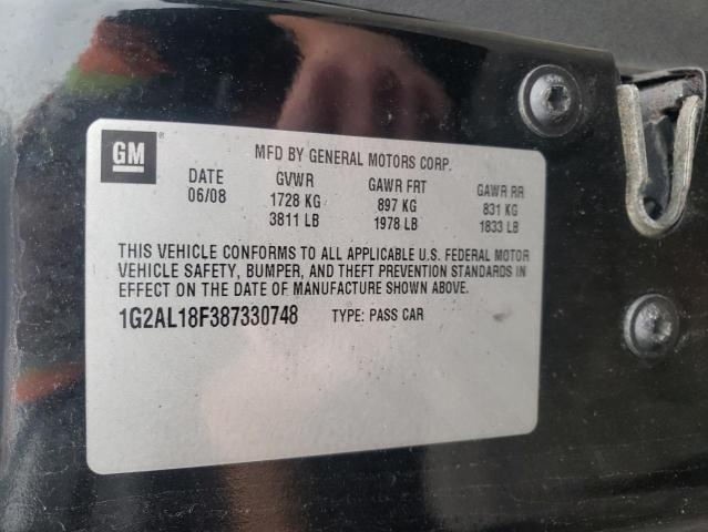Photo 10 from auction – 2008 PONTIAC G5 with VIN 1G2AL18F387330748