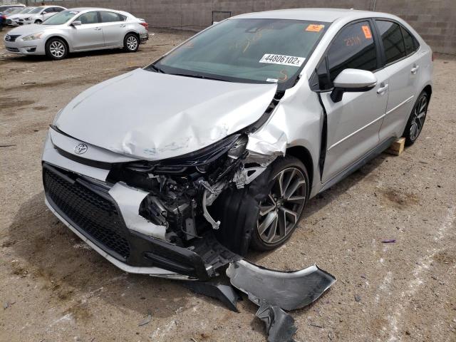 Photo 2 from auction – 2021 TOYOTA COROLLA SE with VIN 5YFS4MCE3MP076321